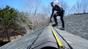 Damage roof repair