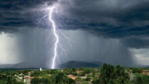 Storm hits